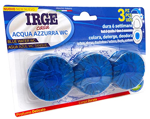 Irge Deodorante Wc Acqua Azzurra 3Pz Irge