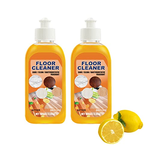 Hasaika Powerful Decontamination Floor Cleaner,2Pcs All-Purpose Cleaner, Detergenti Per Pavimento,Multi Surface Floor Cleaner For Mopping,Wood Floor C