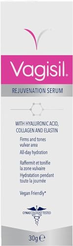 Vagisil Rejuvenation Serum, Siero Azione Idratante, Rimpolpante E Ringiovanente Per La Zona Vulvare, Con Acido Ialuronico, Collagene Ed Elastina, Idra