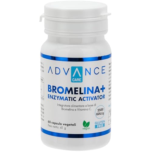 Bromelina+ Enzymatic Activator/Integratore Alimentare A Base Di Bromelina E Vitamina C