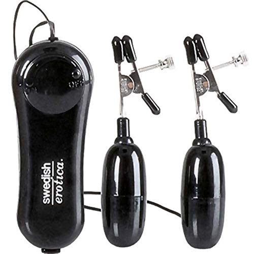 Sex Toys Nipple / Clitoral Clips Nipple Clamps Vibrating Sexy Shop