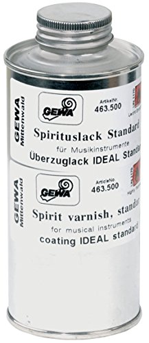 Gewa Varnish (250 Ml Bottle) - Cover Varnish For Violins, Transparent
