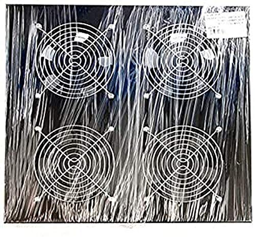 Powergreen Rac-00004-St Quadruple Fan 12 Cm For Cabinet Rack