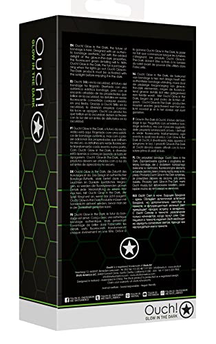 Ouch! Pettorina Integrale Ou734 Verde Fluo/Nero, L/Xl