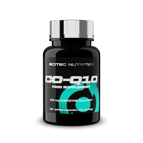 Scitec Nutrition Co-Q10 | Supporta La Funzione Cognitiva E Il Sistema Nervoso | 150 Mg Di Coenzima Q10 Al Giorno | 33 Dosi, 100 Capsule In Gel Morbide