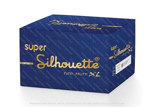 Preservativi Profilattici Pamitex Super Silhouette Tutti Frutti Xl 60 Mm - Aromatizzati Box Da 144
