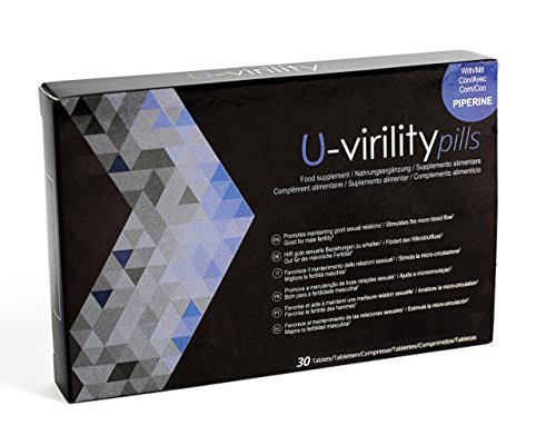 U-Virility - Pillola Per Ingrandimento E Allungamento Del Pene X 30 Compresse
