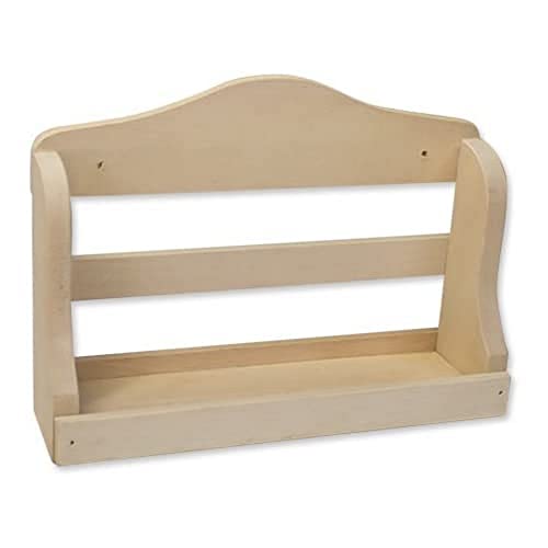 Eliga Mensola Da Parete In Legno, Larghezza Circa 21 Cm