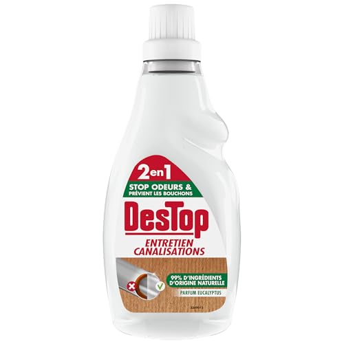 Destop Manutenzione Canalizzazione Anti Odore E Anti Residuo, 750 Ml
