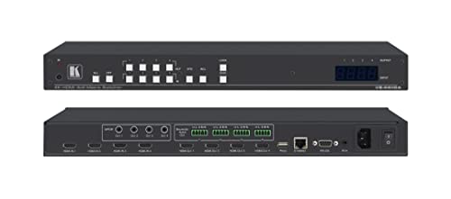 Kramer/Conmutador 4X4 / 4K Hdr/Matrix Switcher With Audio De-Embedding/Vs-44H2A