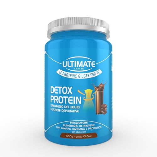 Detox Protein Cacao 600G - Drenante - Ultimate Italia