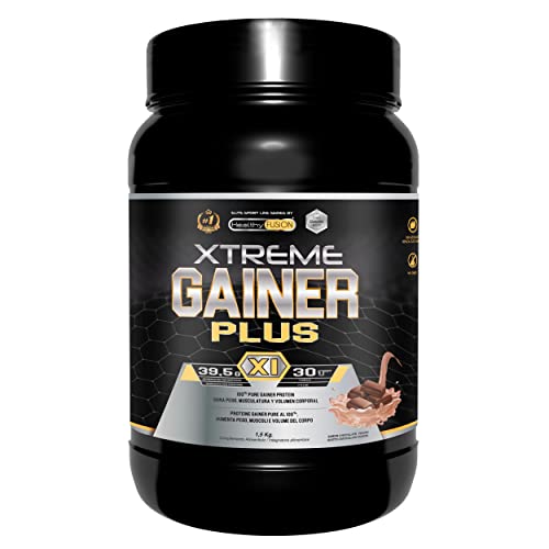 Healthy Fusion Extreme Gainer | Con Proteine Del Siero Del Latte, Magnesio, Farina D'Avena E Maca | Aumentatore Di Peso | Pre E Post-Allenamento | Cio