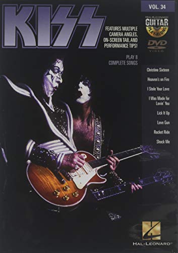 Kiss: Guitar Play-Along Dvd Volume 34