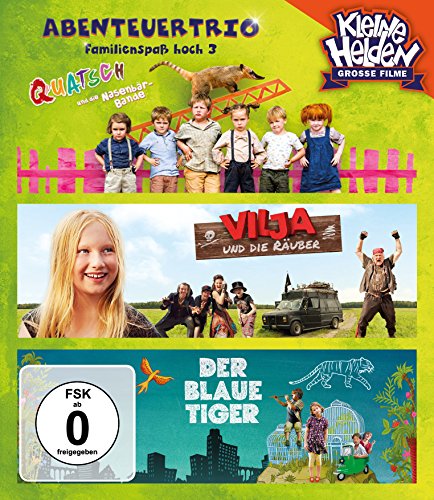 Abenteuertrio Kinderfilmbox - Familienspaß Hoch 3 (3 Blu-Rays Im Sammelschuber)