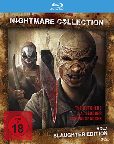 Nightmare Collection Vol. 1 - Slaughter Edition (3-Blu-Ray-Box)