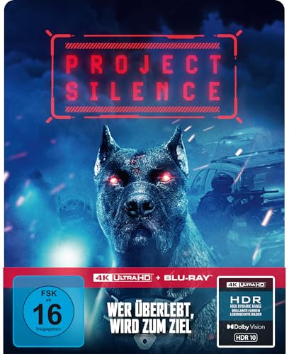 Project Silence - 2-Disc Limited Steelbook (4K Ultra Hd) (+ Blu-Ray)