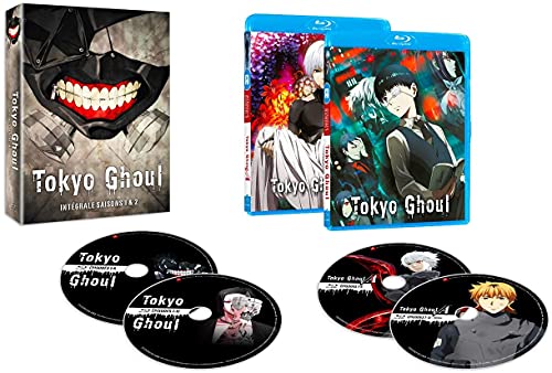 Tokyo Ghoul - Intégrale Saisons 1 Et 2 - Edition Bluray