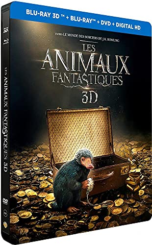 Les Animaux Fantastiques 3D Boitier Metal/Blu-Ray+Dvd [Edizione: Francia]