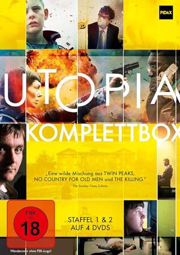 Utopia - Komplettbox / Die Komplette Dystopische Thriller-Serie Mit Kultstatus