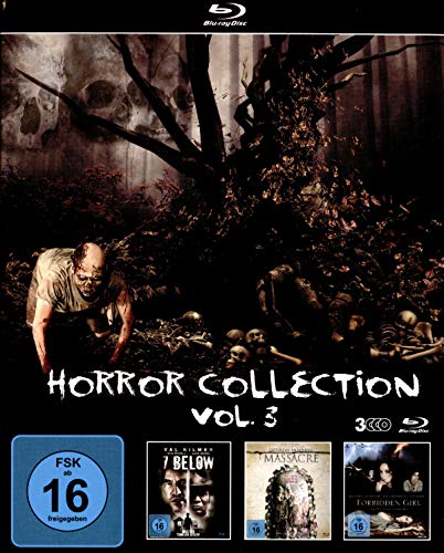 Horror Collection - Vol. 3 (Blu-Ray) (3 Horrorfilme Im Sammelschuber) 7 Below - Saturday Morning Massacre - The Forbidden Girl