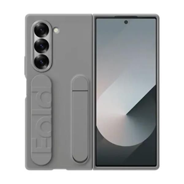 SILICONE GRIP STAND FOLD6 GRAY