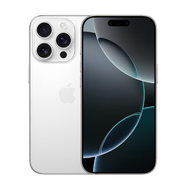 APPLE IPHONE 16 PRO 128GB 5G WHITE TITANIUM SMARTPHONE MYNE3QL/A ORIGINAL ITALIA