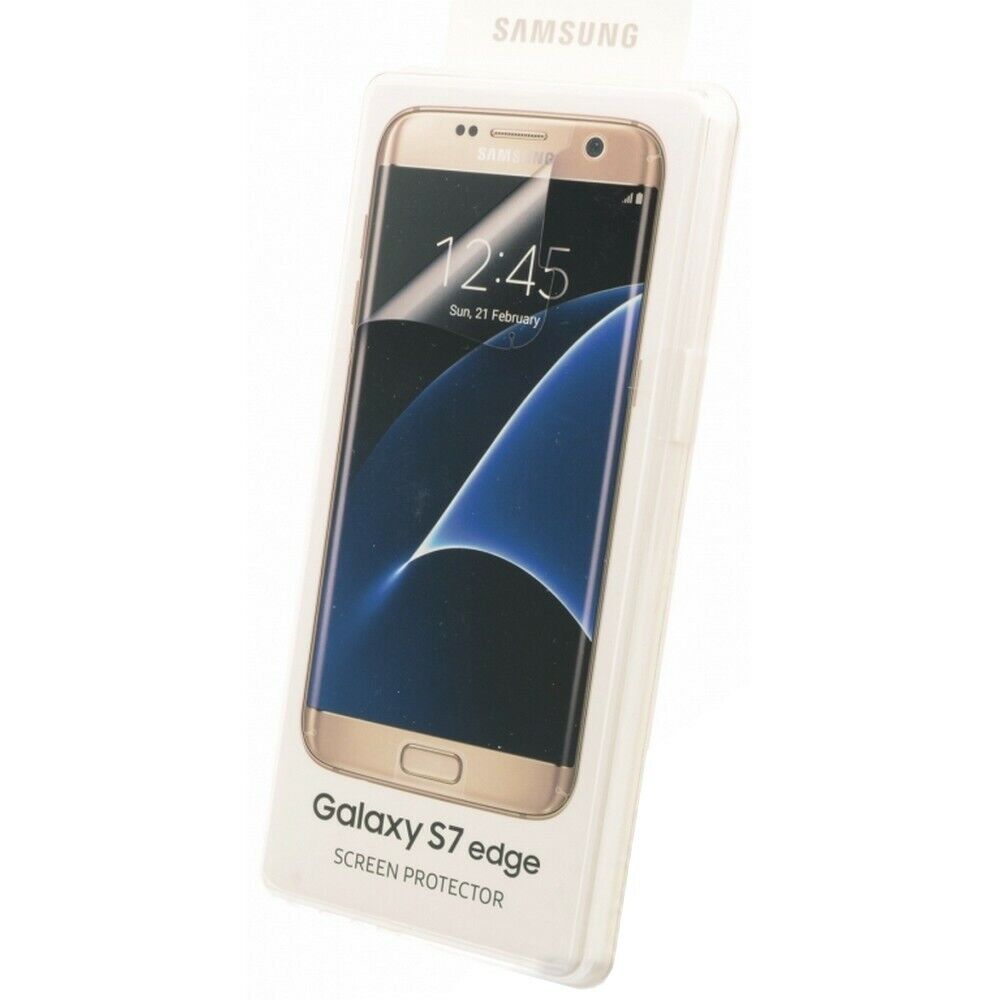 SAMSUNG 2x Pellicola Curva Originale Proteggi schermo PER GALAXY S7 EDGE G935F