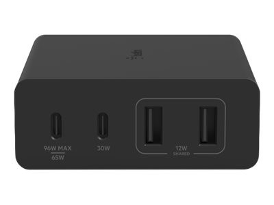 Belkin BoostCharge Pro Power adapter GaN technology 108 Watt WCH010VFBK