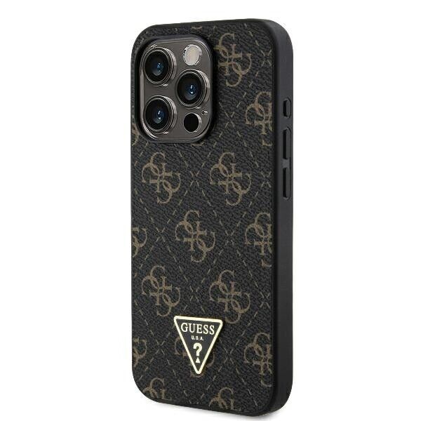 Custodia Guess in TPU rigida per Apple iPhone 16 Pro 6.3 - nero
