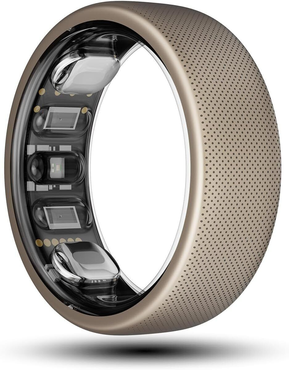 AMAZFIT Helio Ring Taglia 8 Sport & Salute Titanium W2321gl1n