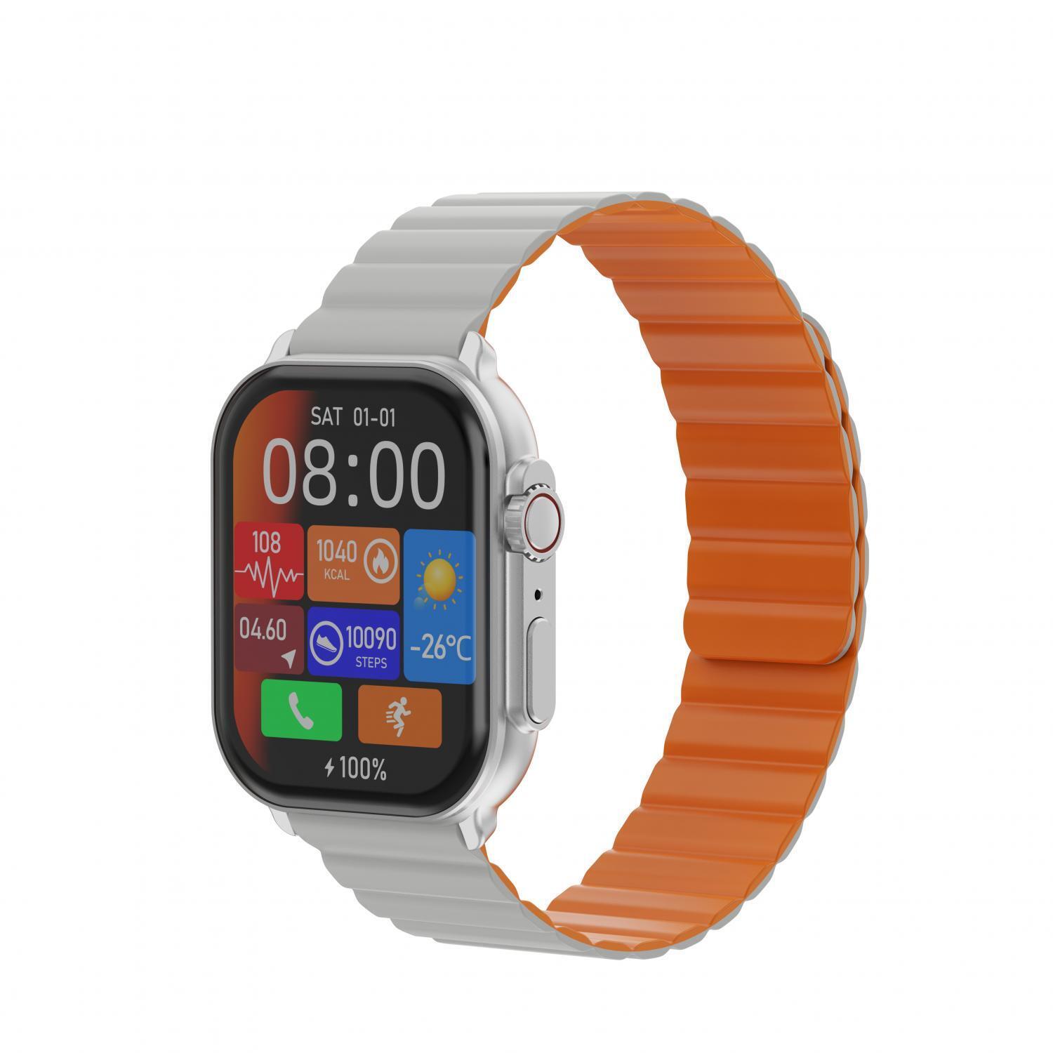 SF1 Smartwatch 2.01" AMOLED Digitale 410 x 502 Pixel Touch IMI-SF1-SILV Imiki