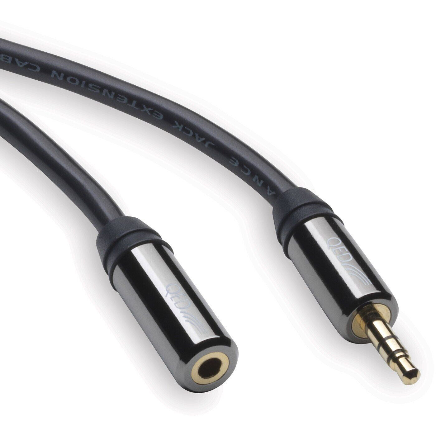QED PERFORMANCE GRAPHITE HEADPHONE EXTENSION CAVO 3,5 MM NUOVO GARANZIA UFFICIAL