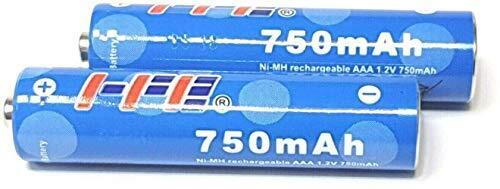 Gigaset - Confezione da 2 batterie NIMH HFE 750mAH per cordless Gigaset (y4N)