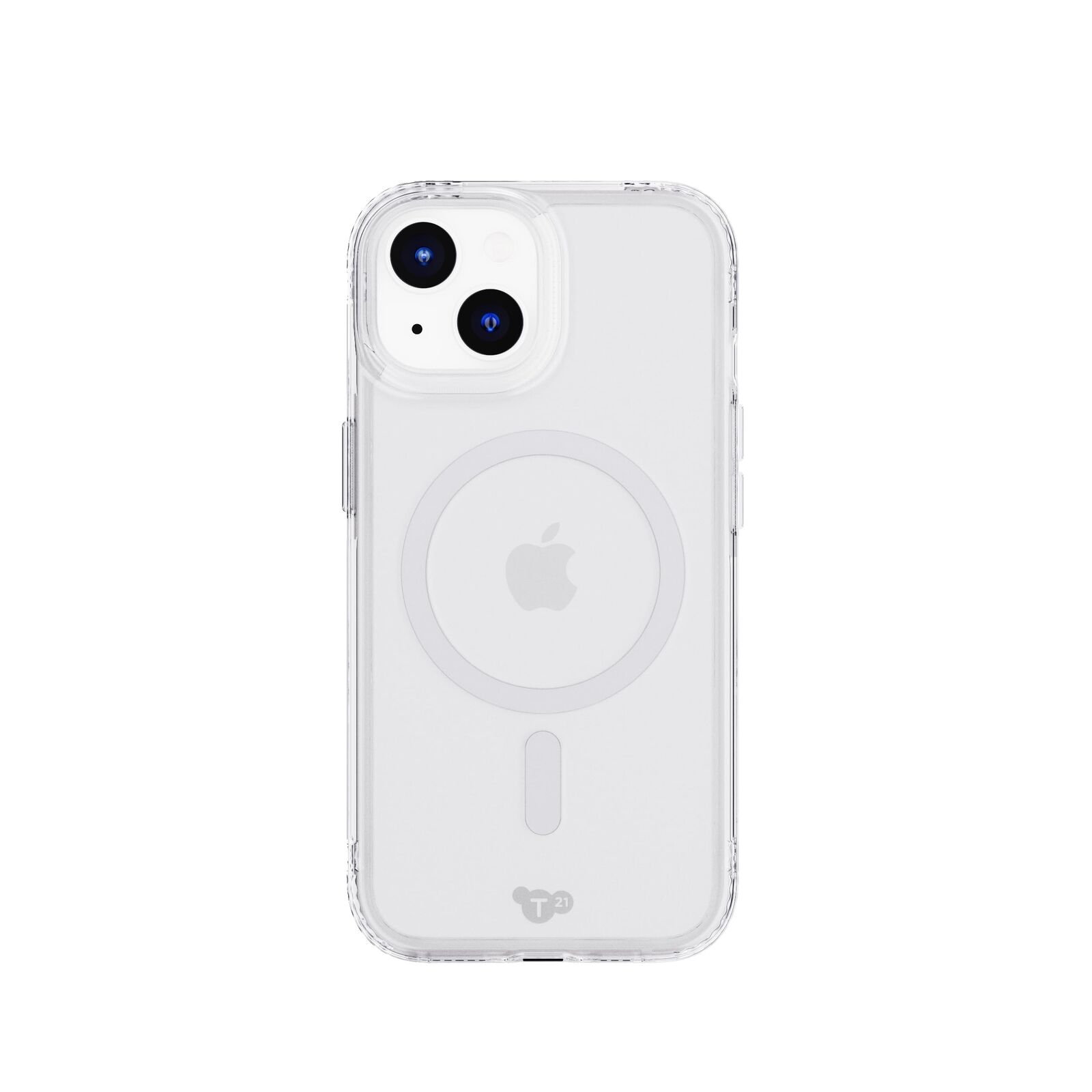 tech21 Evo Clear case Compatible with MagSafe for iPhone 15 -Impact Protection C
