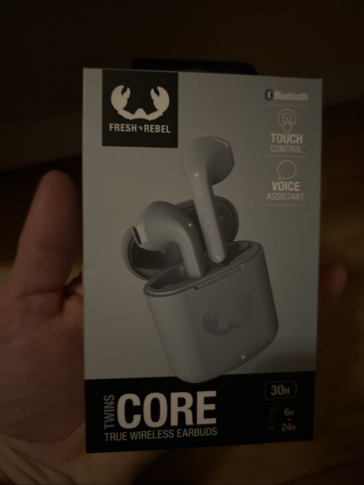 Fresh 'n Rebel Twins Core, True Wireless Auricolare Bluetooth con Assistente voc