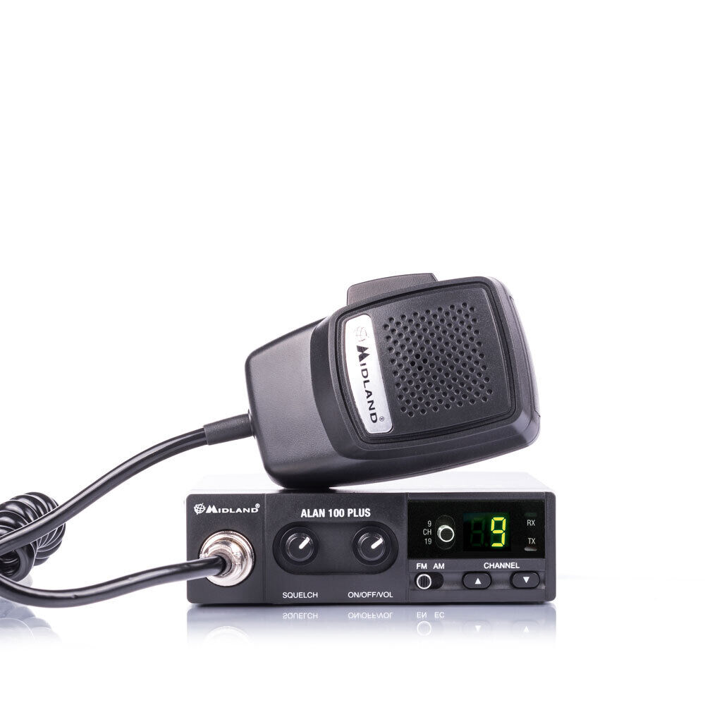 Midland Alan 100 Plus B C442.12, CB Radio Ricetrasmittente Veicolare 40 canali A