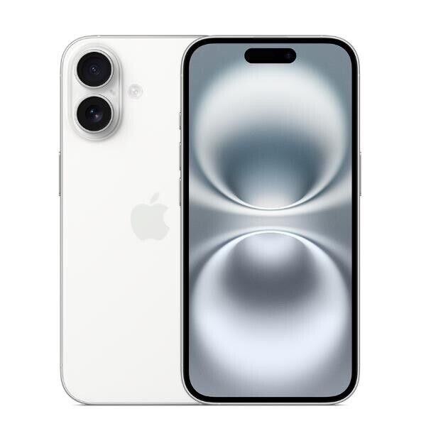 APPLE IPHONE 16 128GB 5G BIANCO SMARTPHONE WHITE  MYE93QN/A ORIGINALE ITALIA