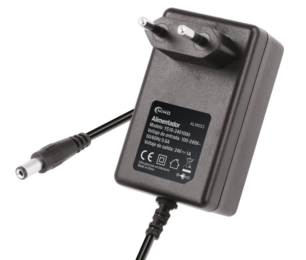 Alimentatore 24V 1A Con Connessione Jack