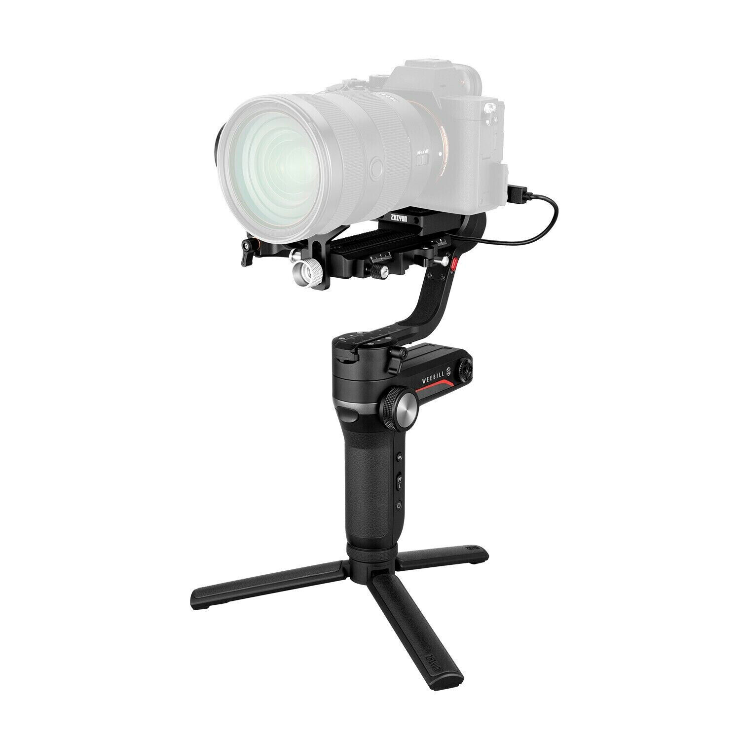 Stabilizzatore Gimbal 3 Assi per fotocamere DSLR - ZHIYUN WEEBILL-S