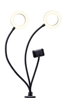 Savage Dörr 371047 LED 200 lm 3800 K 6800 K 1.4 m Black White Selfie 371047
