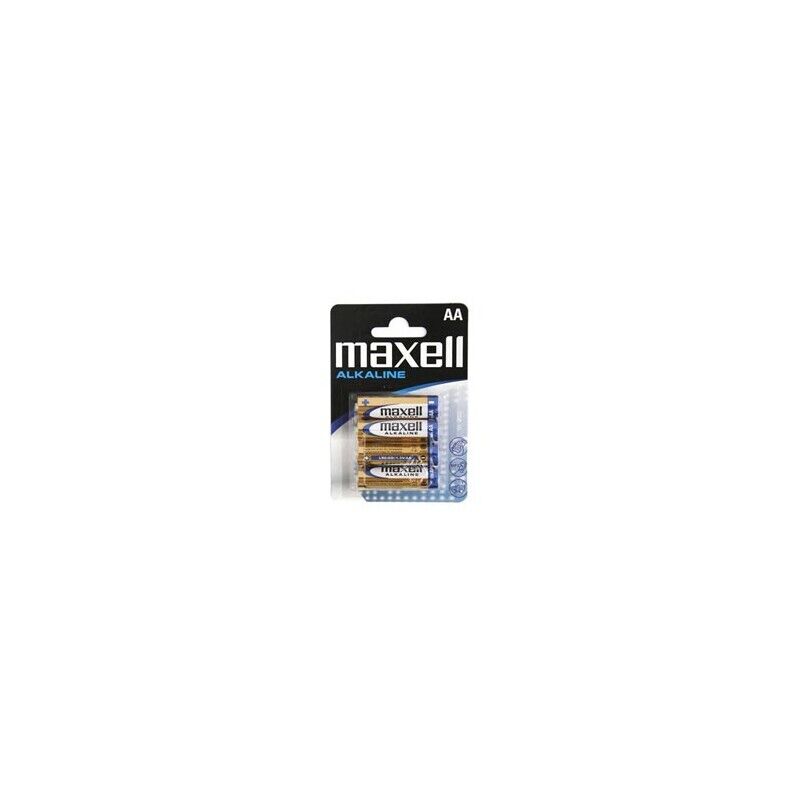 BATTERIE MAXELL AA ALCALINE 4 STILO AA MAXELL BATTERIA 723758.04.EU