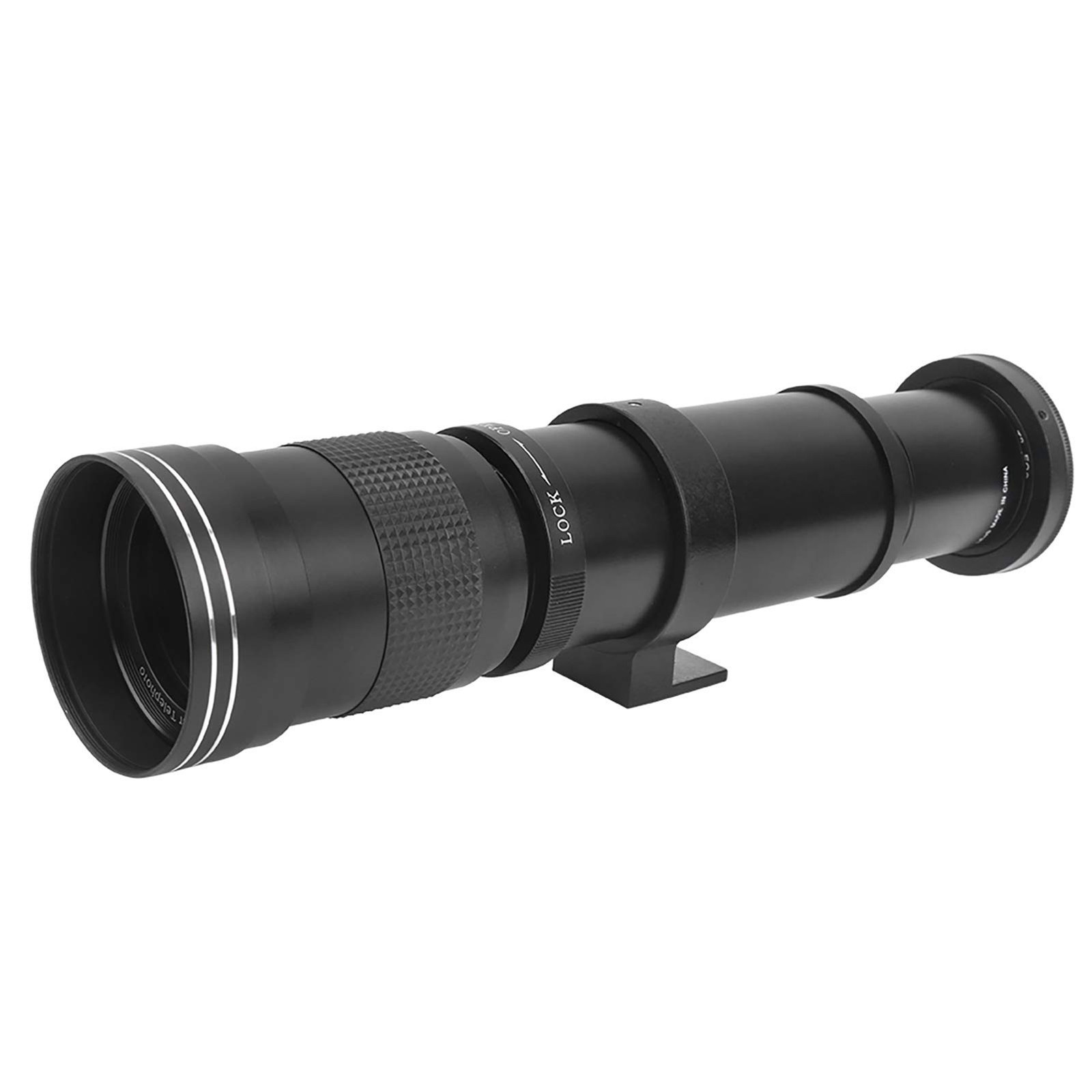 420-800mm Telescopic Lens, F8.3-16 Manual Focus Zoom Telephoto Lens con (F4j)