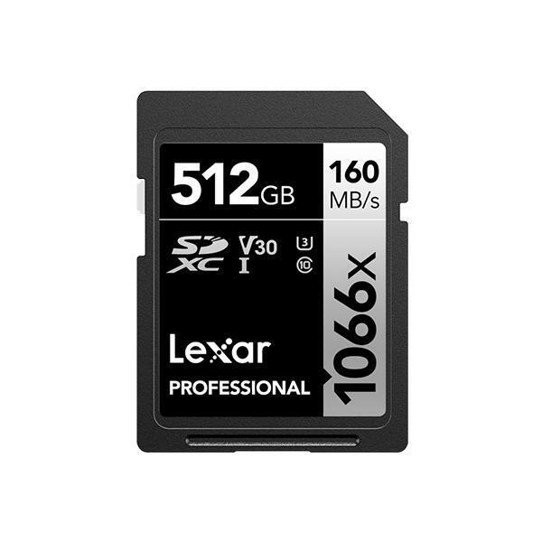 Lexar Professional 1066x 512 GB SDXC UHS-I Classe 10 (512GB Lexar Professional 1