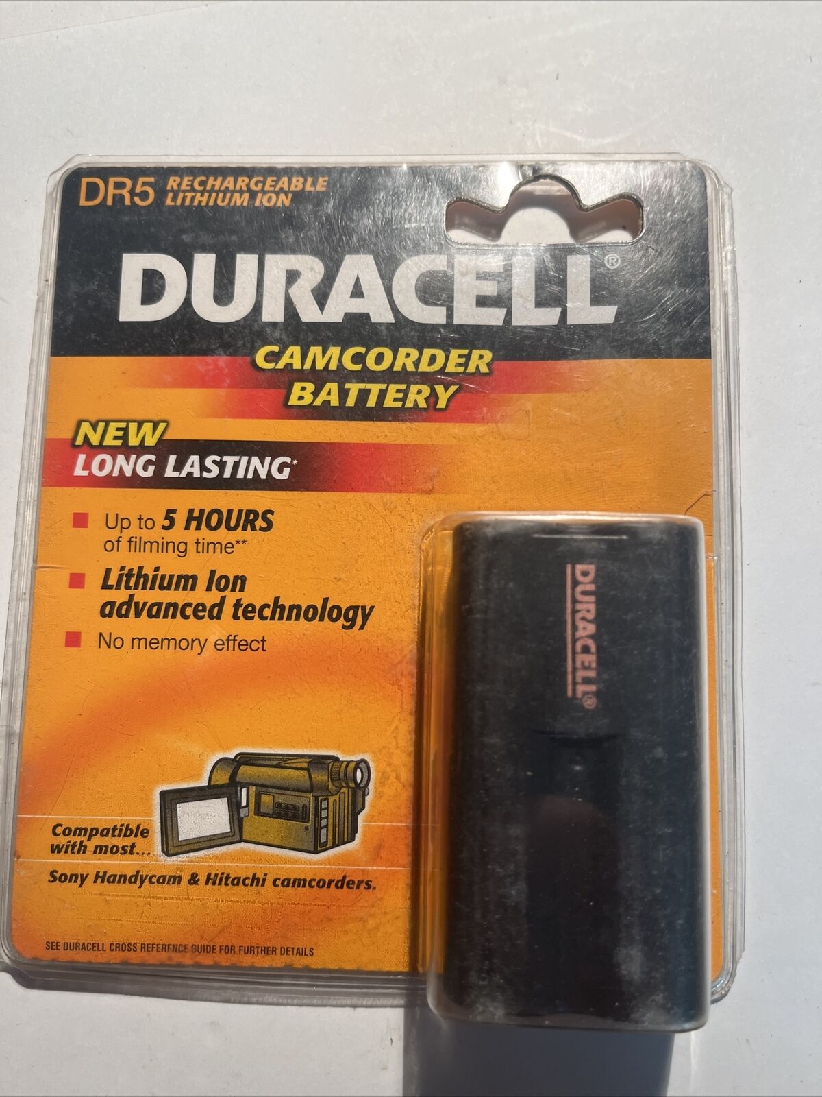 Batteria DURACELL DR5 per SONY dcrvx serie dcr-tr700 trv9e e altre