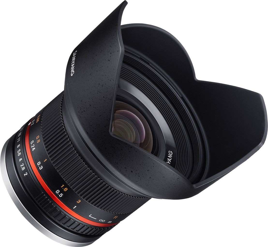 Samyang - Obiettivo grandangolare - 12 mm - f/2.0 NCS CS - Micro Quattro Terzi
