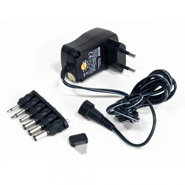 Alimentatore Con Selettore Di Tensione (3-12V) 600mA Axil