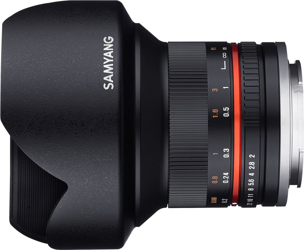 Samyang - Obiettivo grandangolare - 12 mm - f/2.0 NCS CS - Attacco Fujifilm X