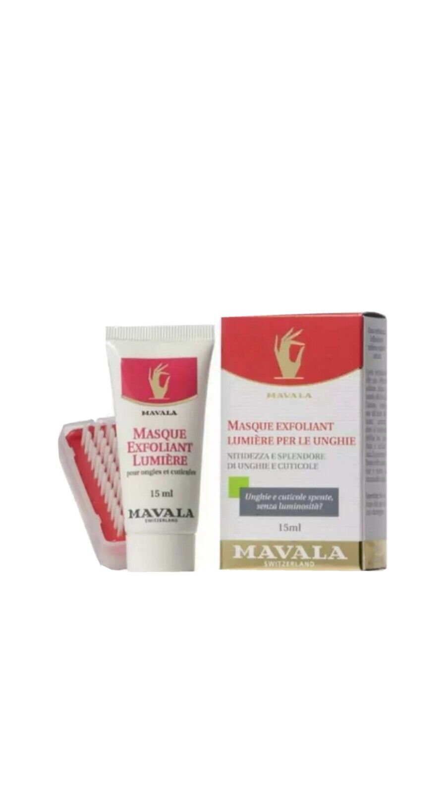 MAVALA  MASQUE EXFOLIANT LUMIÈRE PER LE UNGHIE  15ML