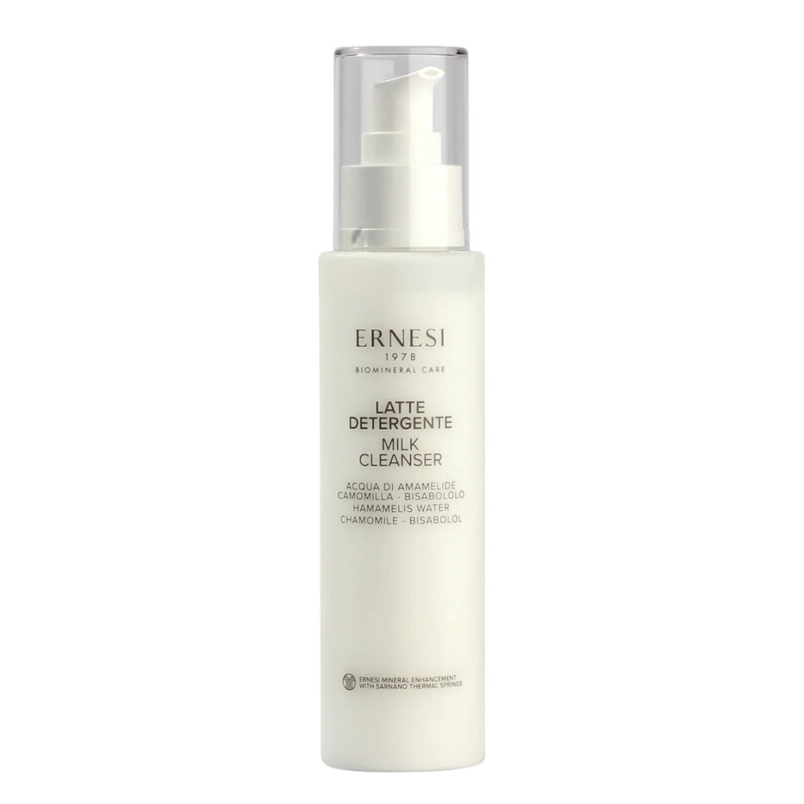 Ernesi Latte Detergente Idratante Pelle Viso Milk Cleanser Pulizia Trucco 100ml