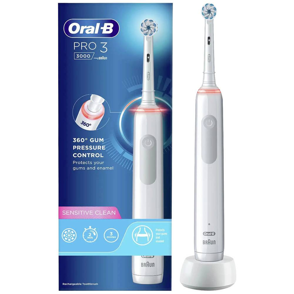 Oral-B 3000 White JAS22 Spazzolino da denti elettrico
